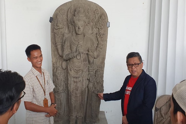 Kunjungi Museum Gajah, Hasto Kenang Pengabdian Megawati Saat Jadi Relawan