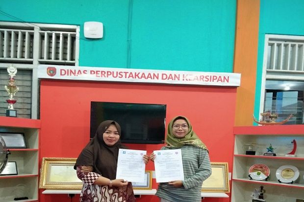 Perpustakaan Daerah Kobar Jalin Kerjasama dengan InfoPBUN