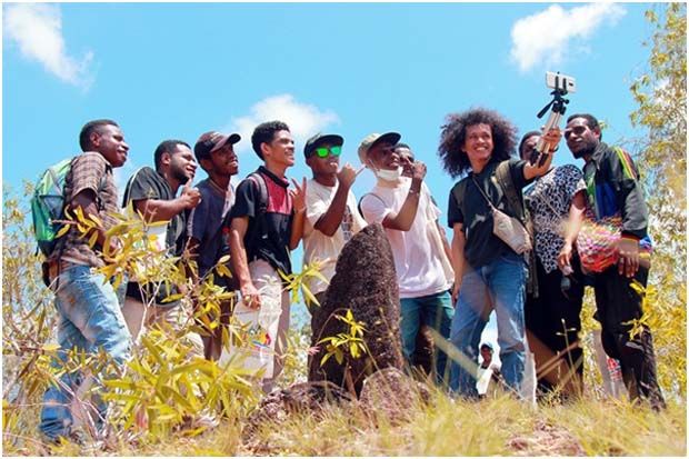 Balai Arkeologi Papua Kenalkan Situs Tutari ke Milenial
