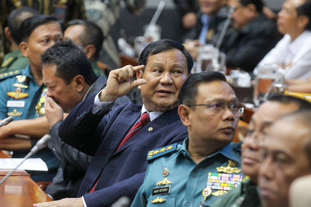 Menhan Prabowo Ingin Pertahanan Indonesia Lampaui MEF