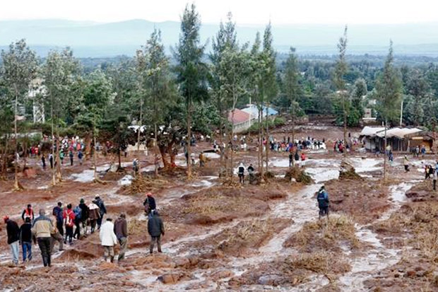 36 Tewas Akibat Tanah Longsor di Kenya