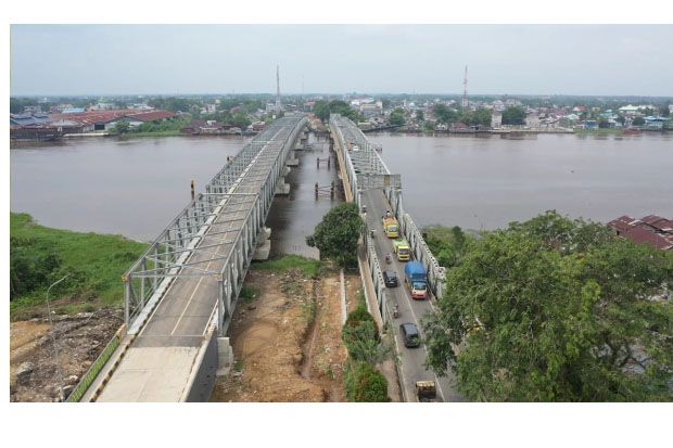 Kementerian PUPR mulai Tangani Pengerjaan Jembatan Landak Lama