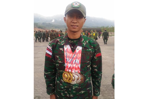 Praka Dadang, Petembak TNI AD Raih Medali Terbanyak di AARM 2019