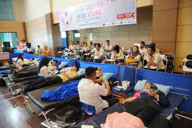 Rayakan HUT, Abipraya Gandeng PMI Adakan Donor Darah