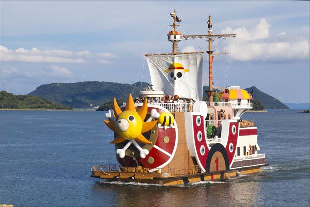 Berlabuh di Nagasaki, Thousand Sunny One Piece Dibuka untuk Umum