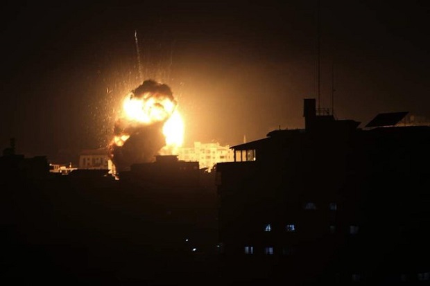 Jet-jet Tempur Israel Bombardir Gaza Pagi Ini