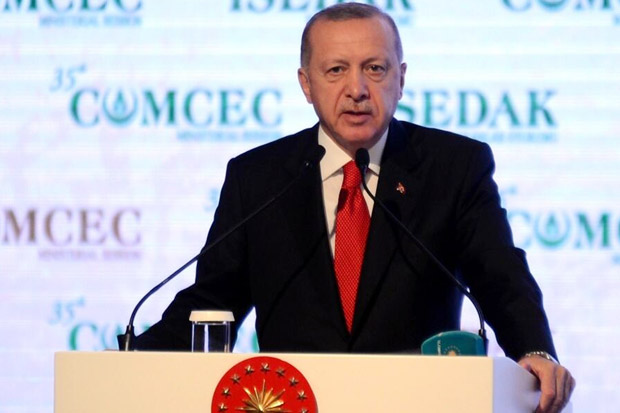 Erdogan Serukan Dunia Islam Bantu Albania