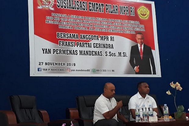 Antisipasi Radikalisme, Anggota MPR asal Papua Sosialisasi 4 Pilar