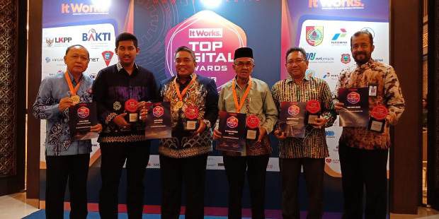 Banjar Meraih 3 Penghargaan TOP DIGITAL Award 2019