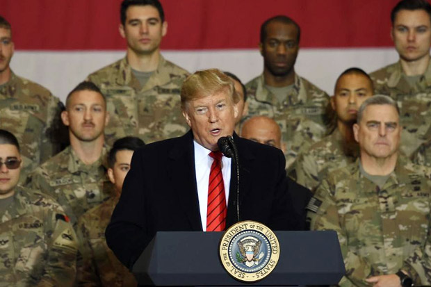 Trump Tegaskan Bakal Tarik Pasukan AS dari Afghanistan