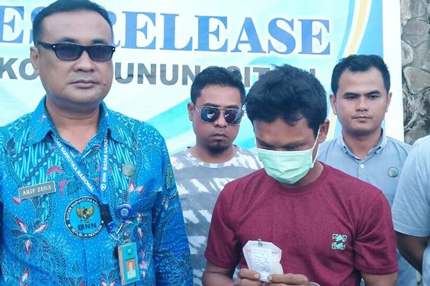 BNNK Gunungsitoli Tangkap Jaringan Pengedar Sabu Asal Medan