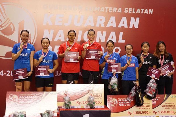 DKI Jakarta Juara Umum Kejurnas PBSI 2019