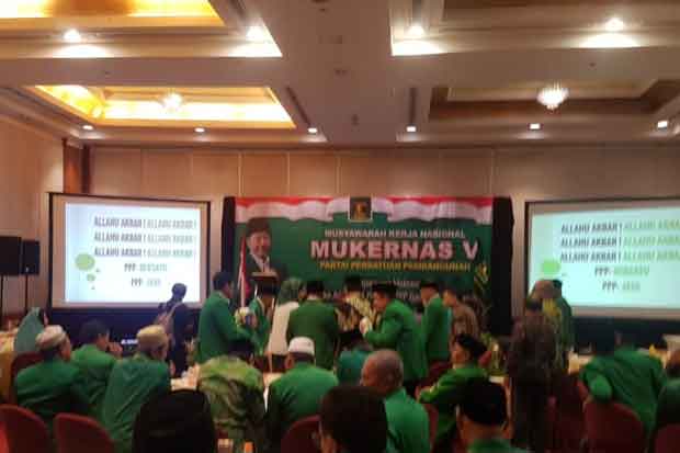 Mukernas ke-V, PPP Versi Muktamar Jakarta Bahas Penyatuan Partai