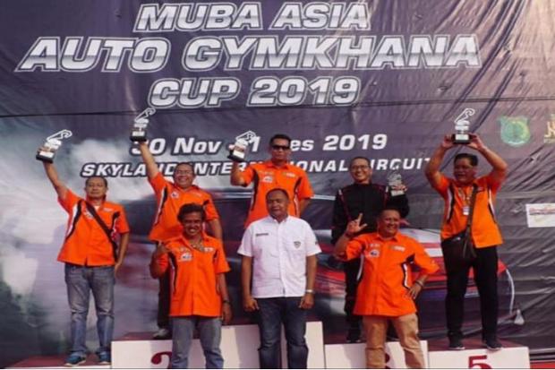 Kadispopar Muba Juara Executive Class di Ajang Muba Asia Auto Gymkhana Cup 2019
