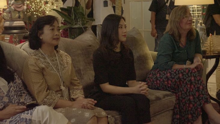 Angela Tanoesoedibjo Silaturahmi dengan Para Istri Duta Besar