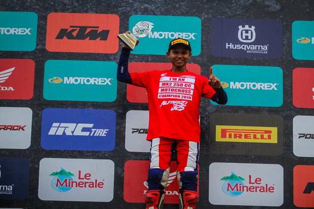 Juara Nasional Motocross MX2 2019, Delvintor Alfarizi: Alhamdulillah