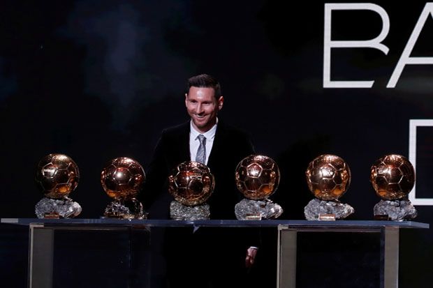 Raih Ballon dOr, Messi : Saya Tak Mau Berhenti Bermimpi