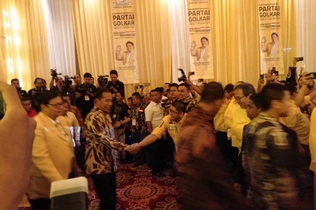 Jokowi, Mega, dan Prabowo Hadiri Munas Partai Golkar
