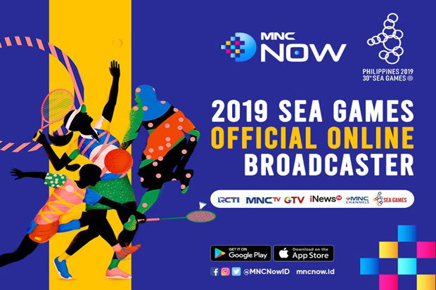 Dukung Indonesia! Saksikan SEA Games 2019 Filipina Kapan Saja dan Dimana Saja di MNC Now