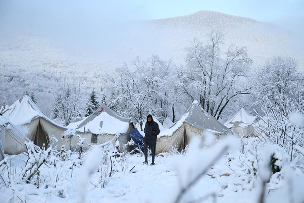 Ratusan Migran di Hutan Bosnia Terancam Tewas Membeku