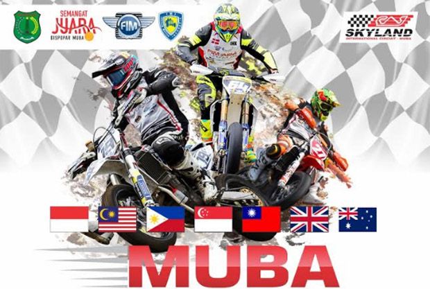 Pembalap dari 7 Negara Siap Ramaikan Internasional Supermoto Cup 2019 di Muba