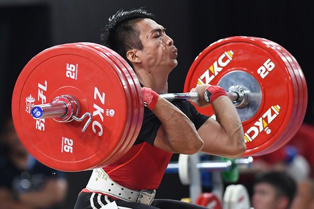 10 Lifter Indonesia di SEA Games 2019, Semua Pulang Bawa Medali