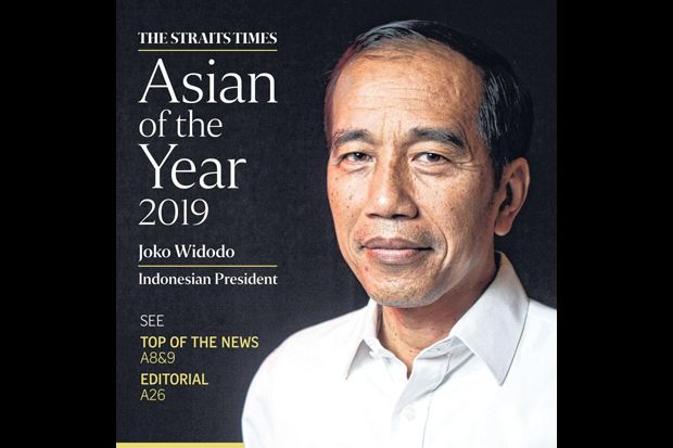 Reaksi Jokowi Dinobatkan Tokoh Asian of the Year 2019