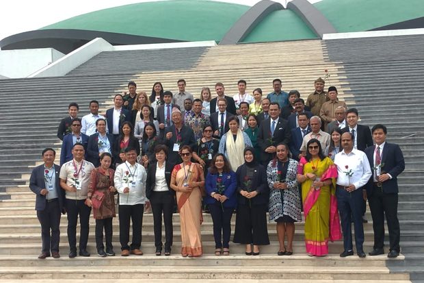 Delegasi Kaukus Parlemen Negara Asia Temui Pimpinan MPR