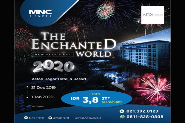 Sambut Pergantian Tahun Bersama MNC Travel di Aston Bogor Hotel & Resort