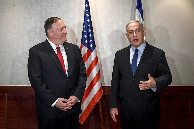 Bertemu Netanyahu, Pompeo Bahas Ancaman Iran dan Keamanan Israel