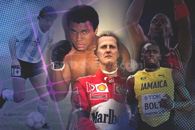 Para Legenda Olahraga Dunia, dari Muhammad Ali hingga Maradona