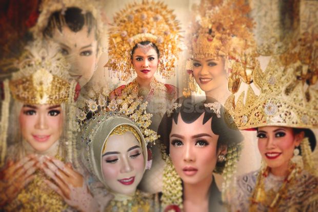 10 Mahkota Adat Pernikahan Tradisional Indonesia