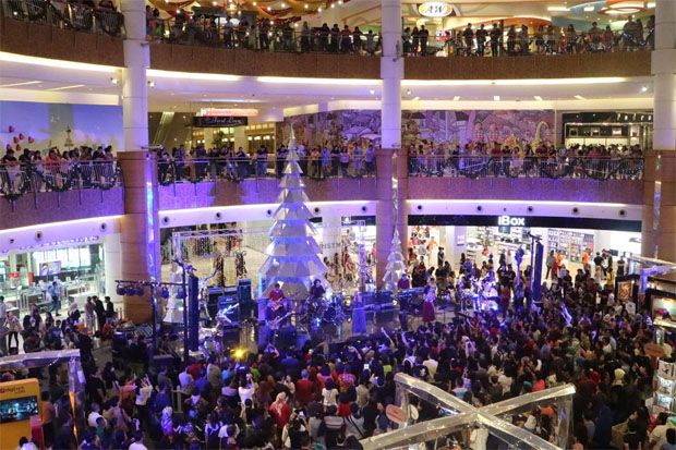 Semarak Perayaan Natal dan Tahun Baru di Summarecon Mall Serpong