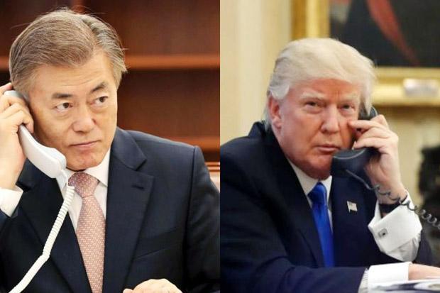 Situasi Semenanjung Korea Semakin Parah, Trump Telepon Moon Jae-in