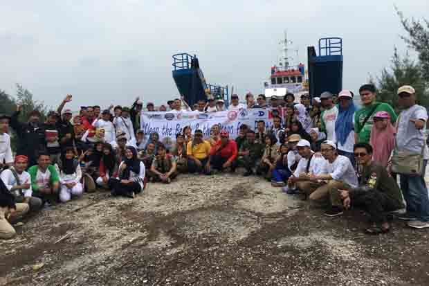 MNC Peduli Wujudkan Pulau Sangiang Bebas Sampah Plastik