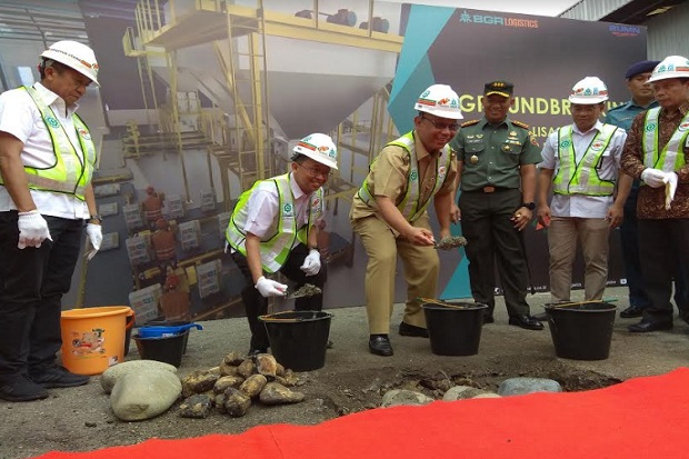 Groundbreaking Revitalisasi Gudang BGR Logistics Medan dan Lampung Dimulai