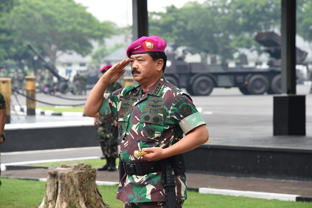 Panglima TNI: Korps Marinir Harus Siap Beradaptasi dengan Tuntutan Zaman