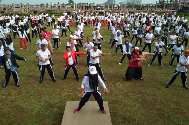 Ratusan Anggota Komunitas Pecinta Permainan Tradisional Kumpul di Bogor