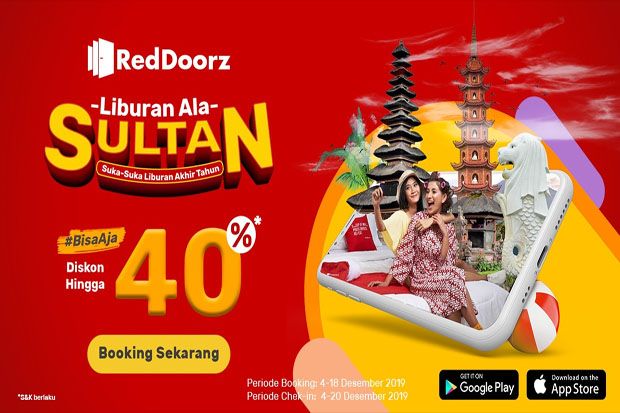 Jelang Libur Akhir Tahun, RedDoorz Tawarkan Program Sultan
