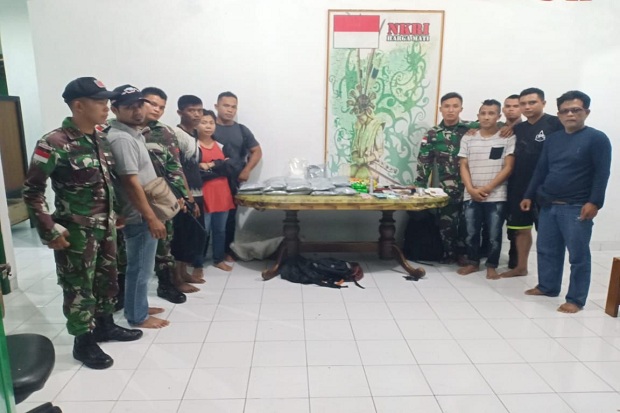 TNI Gagalkan Penyelundupan 51 Kg Sabu-sabu dari Malaysia