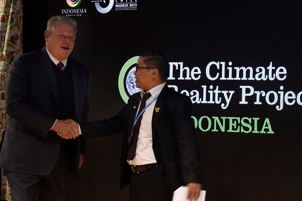 Di Paviliun Indonesia, AL Gore Puji Aksi Indonesia Cegah Perubahan Iklim