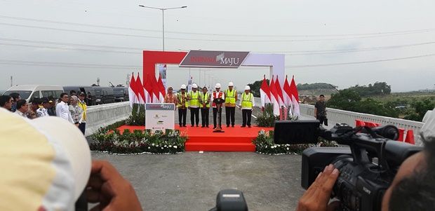 Tol Layang Japek Diresmikan, Jokowi: Kemacetan Akan Berkurang