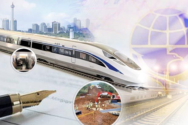 Rincian Progress Pembangunan LRT Jabodebek dan Kereta Cepat Jakarta-Bandung
