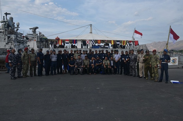 TNI AL Pamerkan Kecanggihan Dua Kapal Perang di Timor Leste