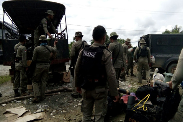 Anggota Brimob yang Gugur di Poso Dikebumikan di Pandeglang