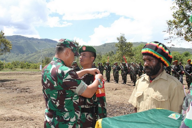 Operasi Teritorial TNI di Pedalaman Jayawijaya Papua Ditutup