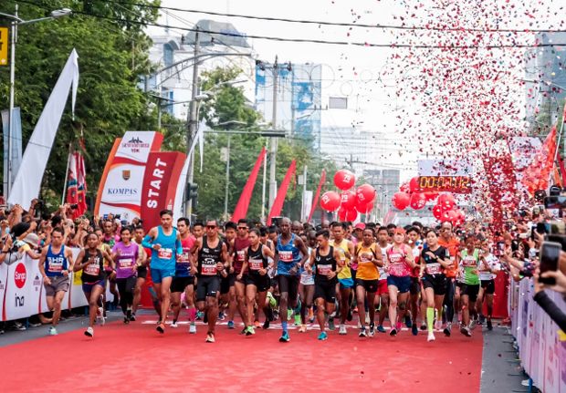 Sejumlah Pelari Elite Ikut Maraton Semarang 10K 2019