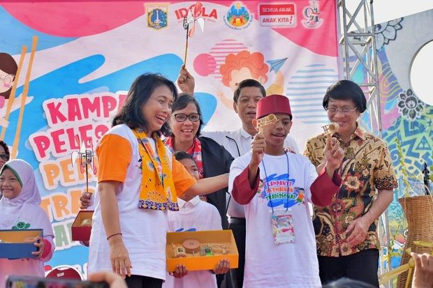 Menteri PPPA Ajak Lestarikan Permainan Tradisional Anak