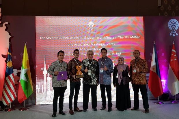 Antam Raih Penghargaan di ASEAN Mineral Awards 2019 di Thailand
