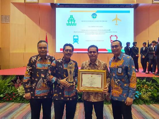 Dharma Lautan Utama Raih Penghargaan Unggulan Pertama Safety Management Award 2019